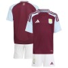 Conjunto (Camiseta+Pantalón Corto) Aston Villa Primera Equipación 2024-25 - Niño